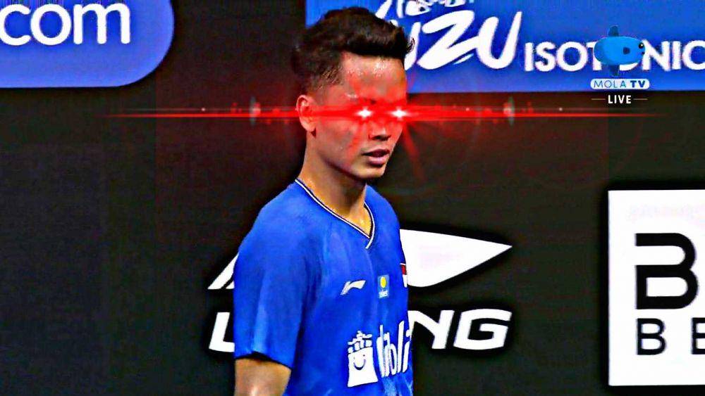 potret kocak Antoni Ginting (twitter.com/iniakuta)