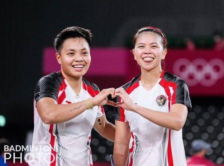 Greysia Polii dan Apriyani Rahayu (instagram.com/greyspolii)