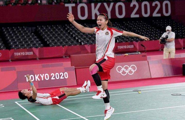 Greysia Polii dan Apriyani Rahayu (instagram.com/katadatacoid)