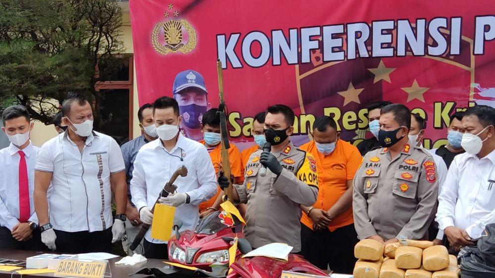 Komplotan Perampok Pakai Sajam dan Senapan Angin di Langkat Diringkus