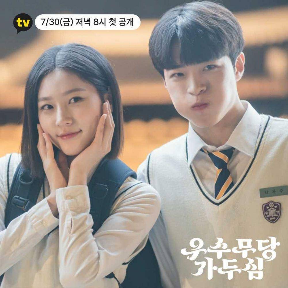 Kim Sae Ron dan Nam Da Reum di balik layar The Great Shaman Ga Doo Shim. (instagram.com/kakaotv.official)
