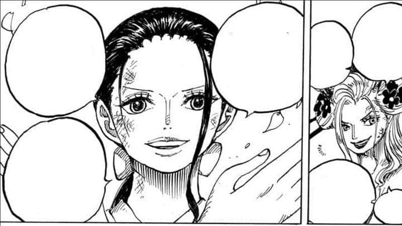 Nico Robin dan Black Maria. mangaplus.shueisha.co.jp/One Piece