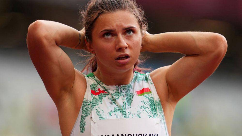 Pelari Belarusia Krystsina Tsimanouskaya (twitter.com/toisports)
