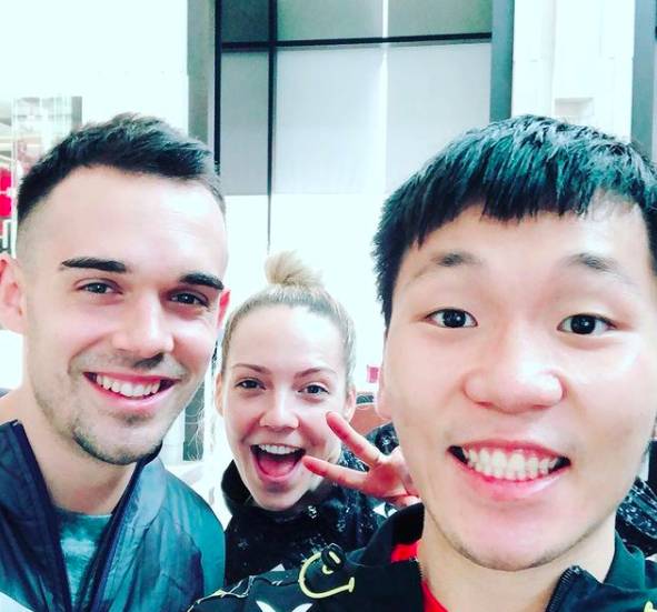 Persahabatan pemain bulu tangkis (instagram.com/liuyuchen88888)