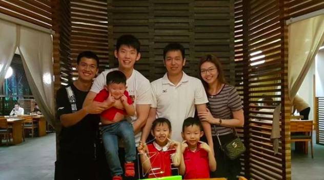 Persahabatan pemain bulu tangkis (instagram.com/liuyuchen88888)