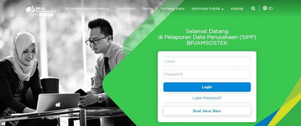 Cara Daftar SIPP BPJS Ketenagakerjaan (Dok. Tangkapan Layar Vadhia Lidyana/IDN Times)