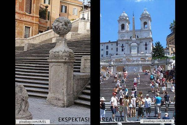 Spanish step, Italia (berbagai sumber)