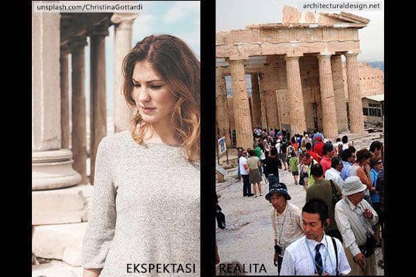 The Acropolis of Athens, Yunani (berbagai sumber)