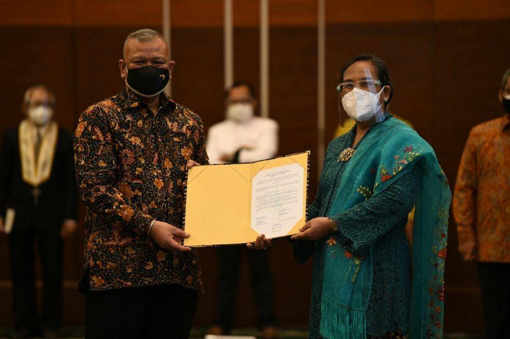 Pelantikan 137 pejabat Kementerian Keuangan. (dok. Humas Kemenkeu)