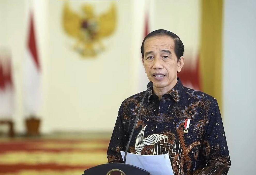 Presiden Jokowi memberikan pernyataan terkait PPKM yang diperpanjang mulai 3-9 Agustus 2021. (youtube.com/Sekretariat Presiden)