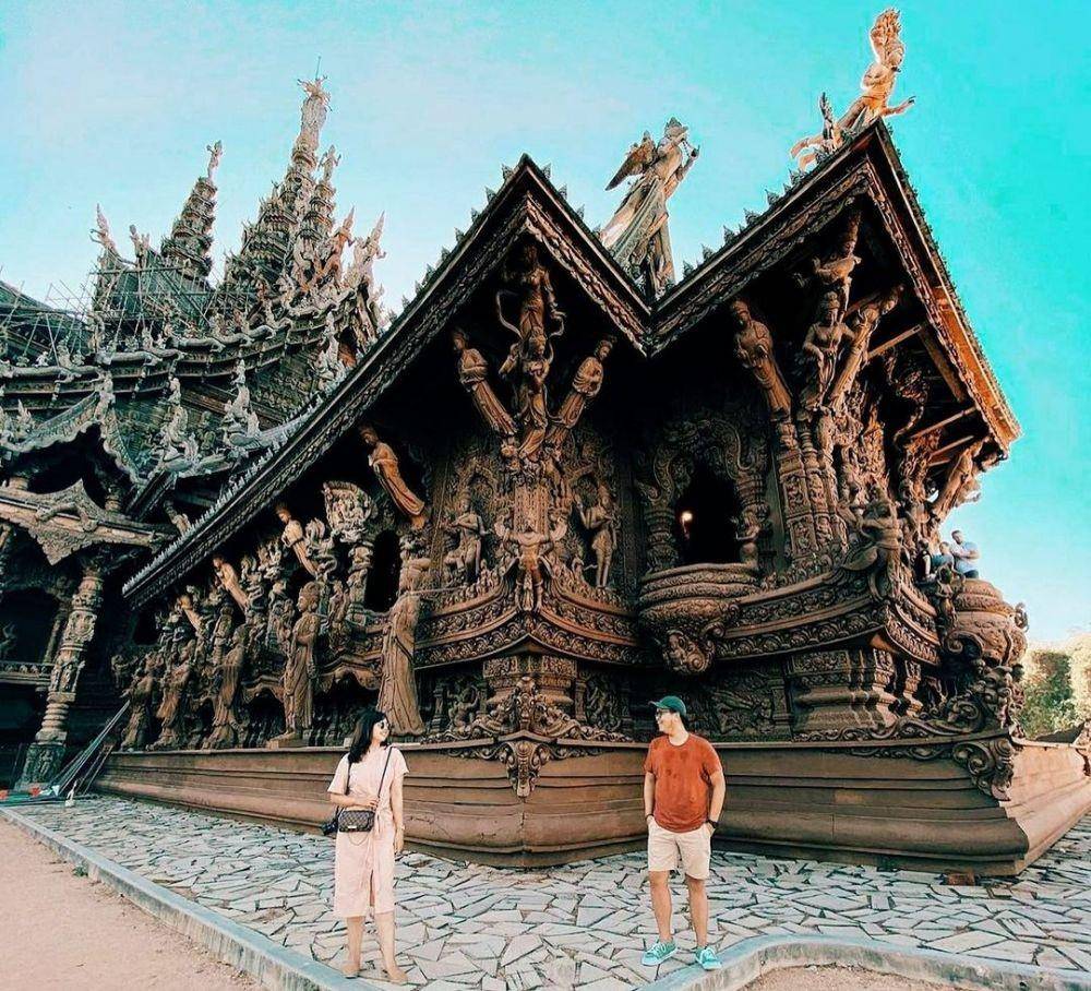 Sanctury of Truth (@rditio via instagram.com/thailandguidebook)