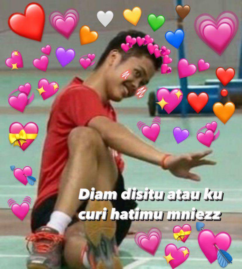 meme Anthony Sinisuka Ginting (twitter.com/dokeeeeeeeee)