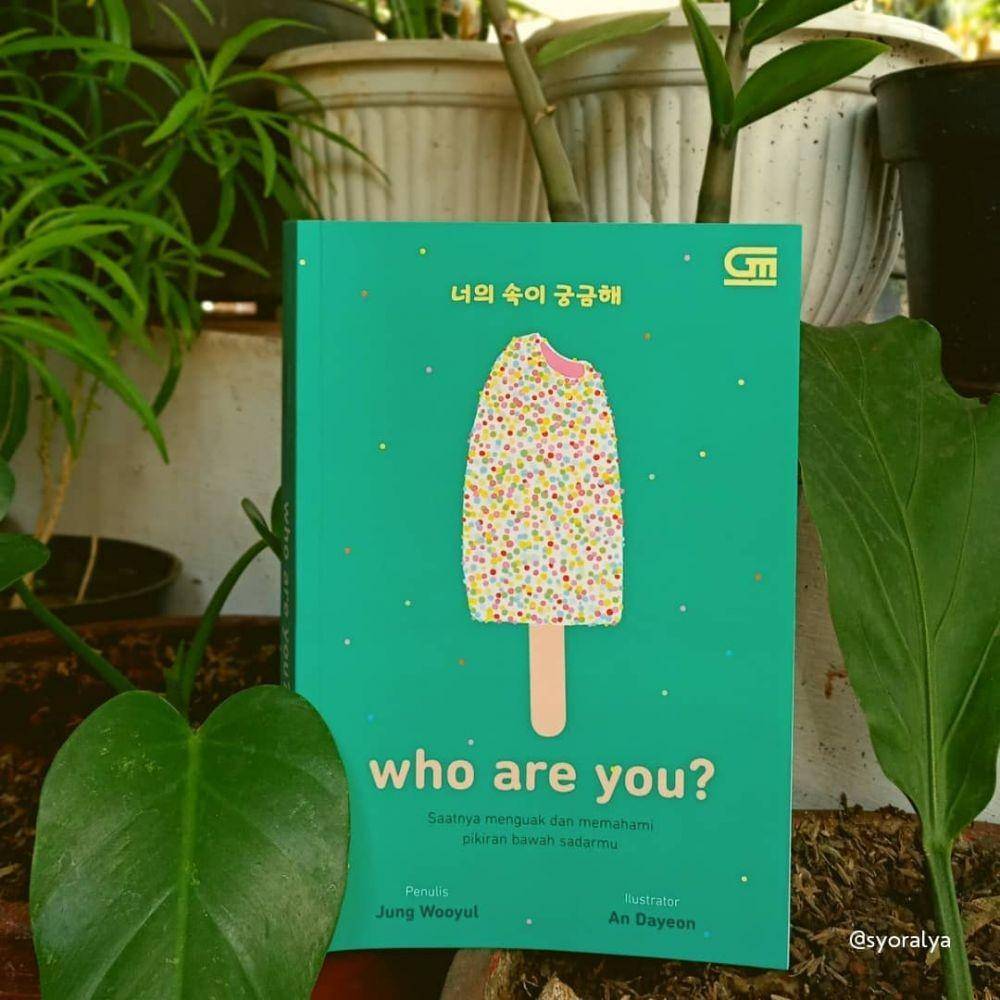Buku Who Are You?. (instagram.com/bacaanalya)
