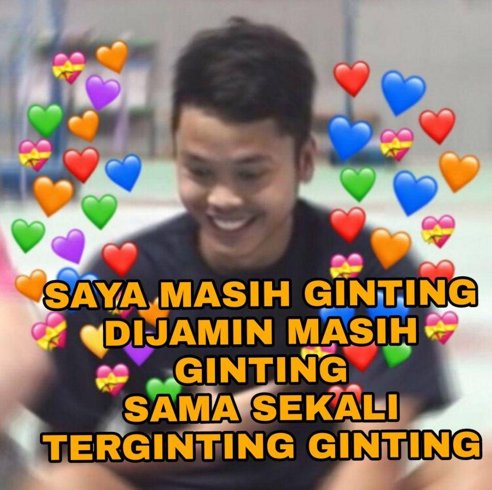 meme Anthony Sinisuka Ginting (twitter.com/dokeeeeeeeee)