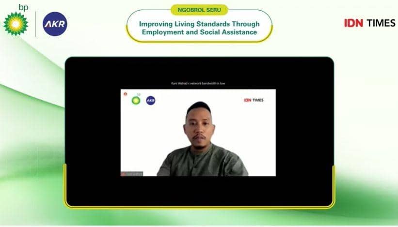 Live Ngobrol Seru IDN Times x @bp_idn "Improving Living Standards Through Employment and Social Assistance” (YouTube/IDN Times)