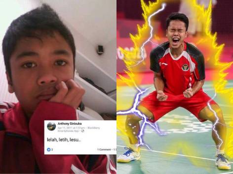 meme Anthony Sinisuka Ginting (twitter.com/dokeeeeeeeee)