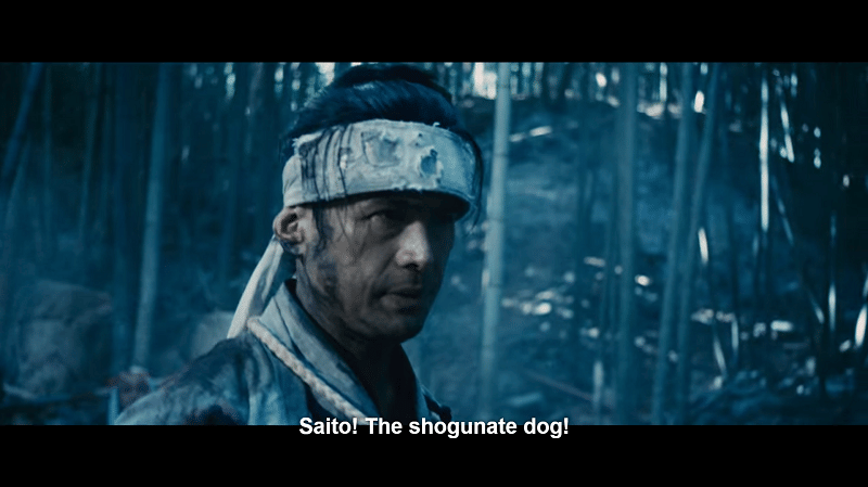 Hajime Saito di Toba Fushimi. Dok. Warner Bros