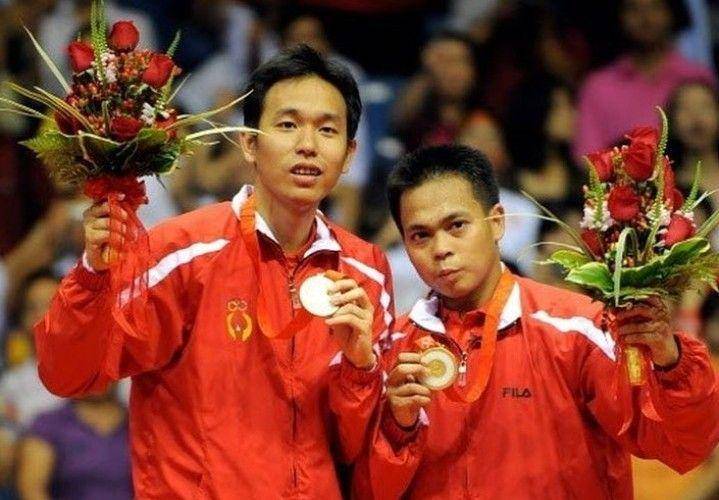 Hendra Setiawan dan Markis Kido (instagram.com/xsoft.id)