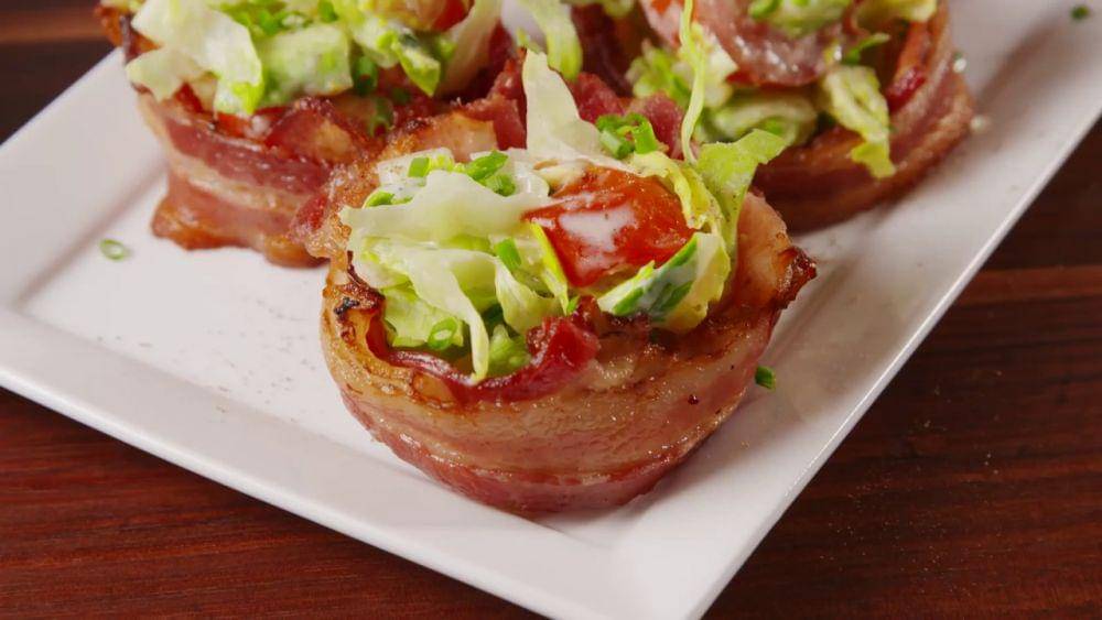 ilustrasi BLT cups (youtube.com/Delish)