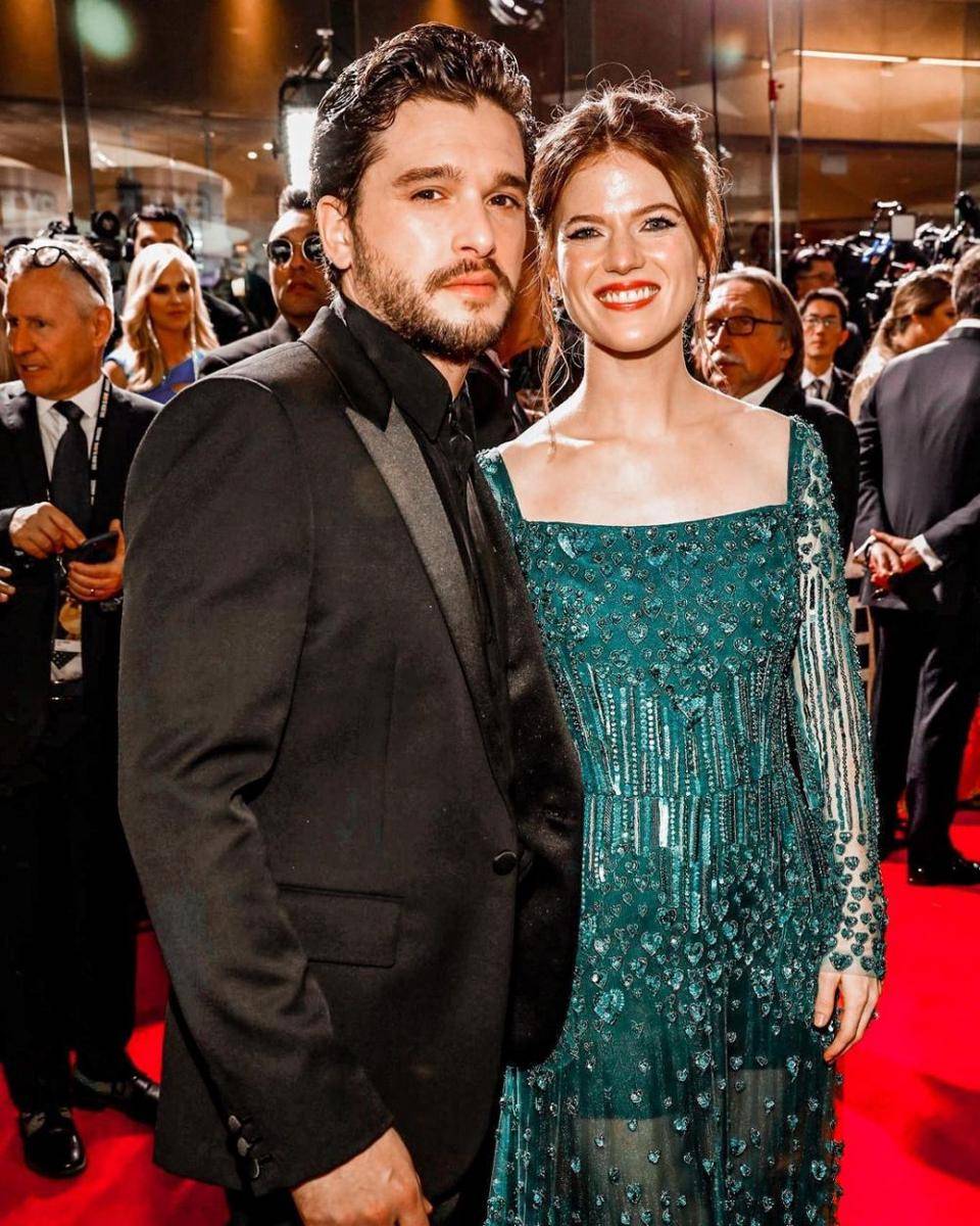 Kit Harington dan Rose Leslie (Instagram.com/roseleslieharington)
