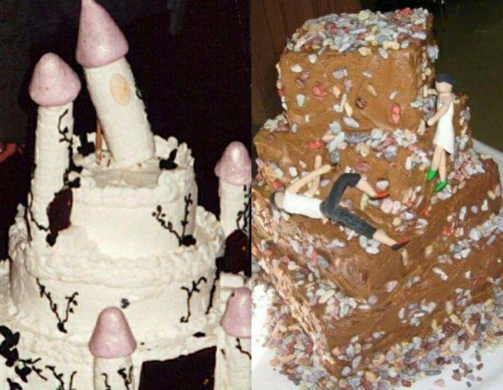 kue pernikahan bikin ngakak (instagram.com/theweddingbitch | reddit.com/HalilHalidBey)