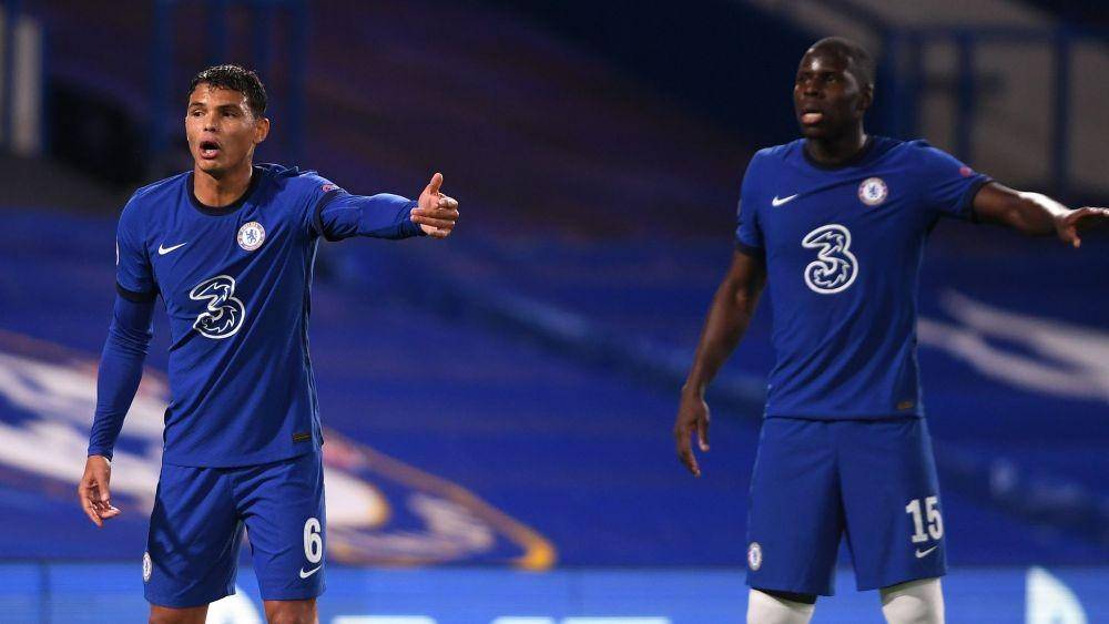 Thiago Silva dan Kurt Zouma. (skysports.com)