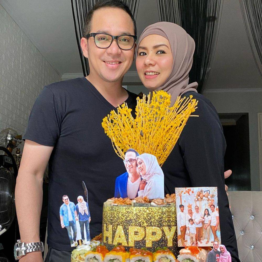 Akhmad Fadli dan istri (instagram.com/superfadli)