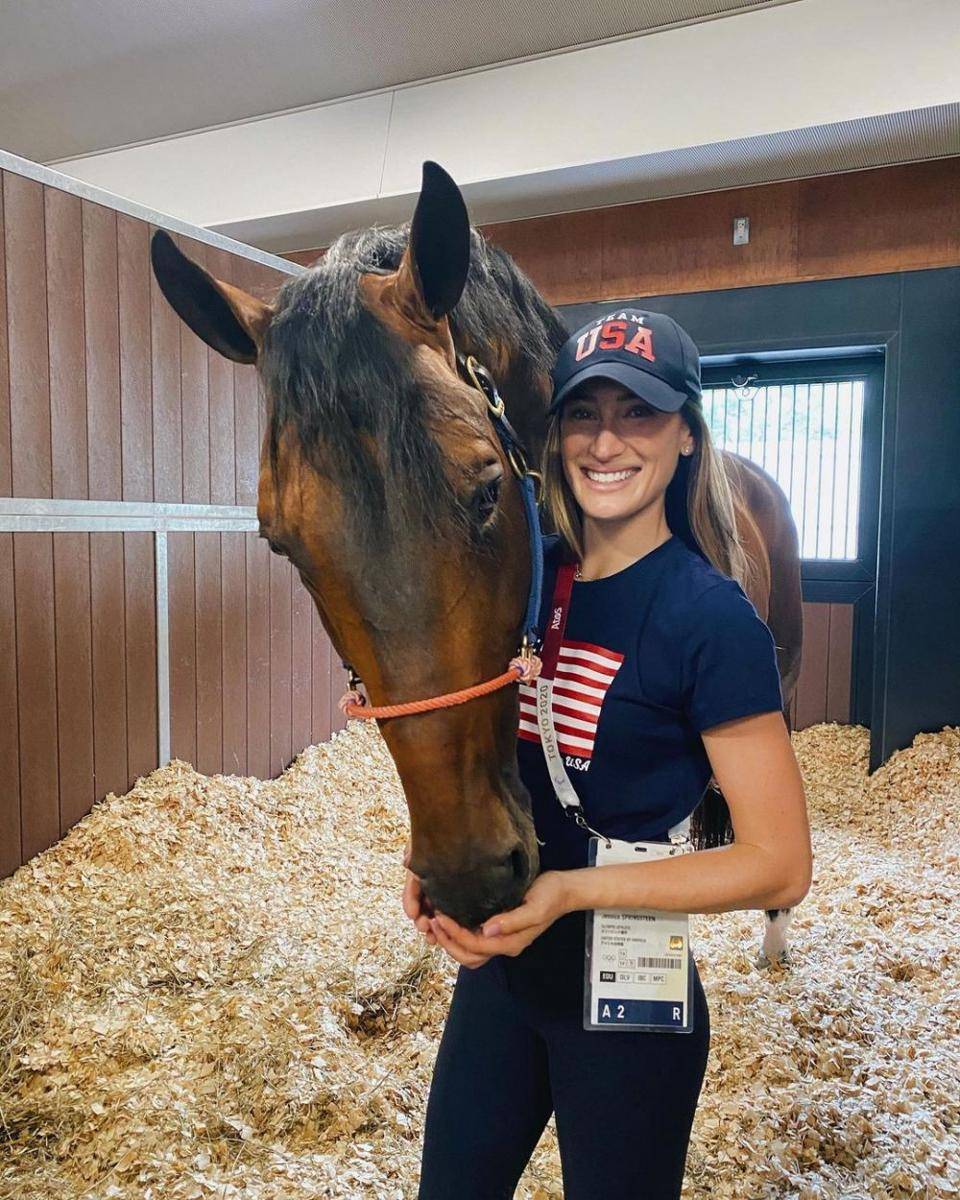 Atlet berkuda Olimpiade asal Amerika Serikat, Jessica Springsteen. (instagram.com/jessicaspringsteen)