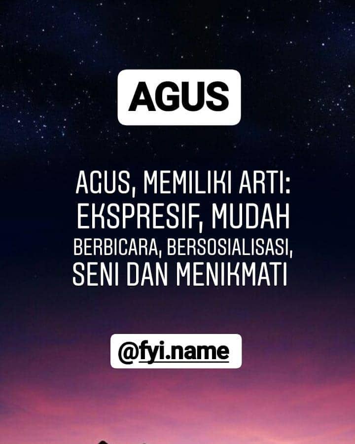 meme Agus (instagram.com/fyi.name)