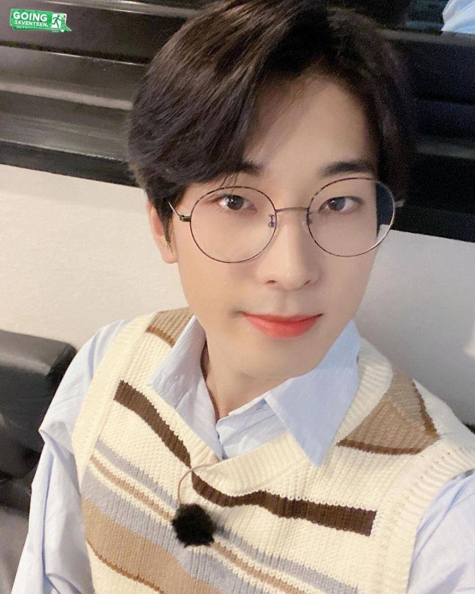 Potret Wonwoo SVT (Instagram.com/sparklywonwoo)
