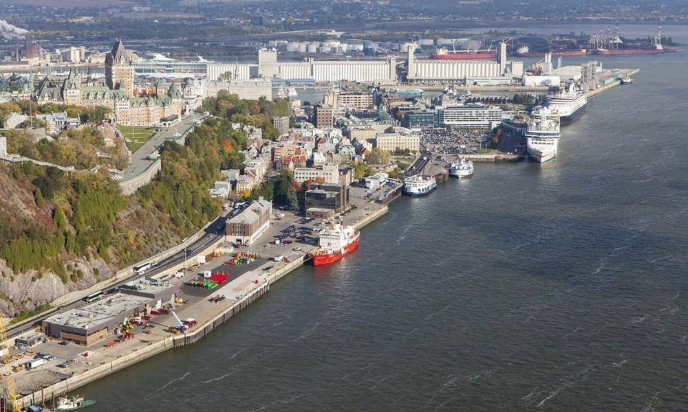 Pelabuhan Kota Quebec, Kanada (cruisemapper.com)
