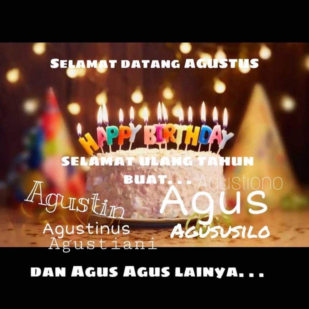 pemilik nama Agus (instagram.com/mileniumngapak)