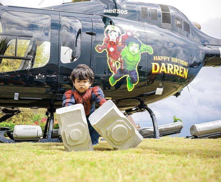 Ultah darens (Instagram.com/Maharanikemala)