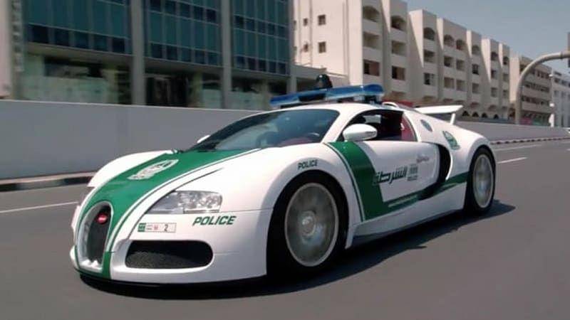 Bugatti Veyron Polisi Dubai (autoblog.com)