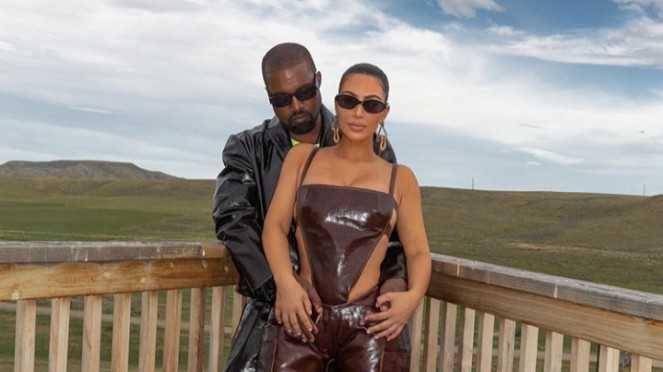 Kim Kardashian dan Kanye West (instagram.com/kimkardashian)