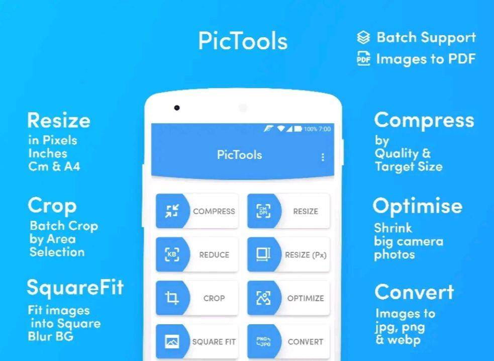 PicTools Batch (Dok. PicTools - Resize Compress Crop tools)