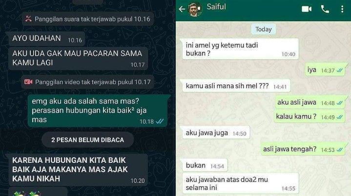 12 Momen Uwu di Chat yang Bikin Jomlo Auto Baper, Ada yang Jadian!