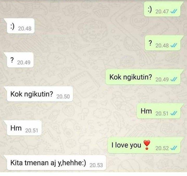 curhatan 'cuma dianggap temen' (instagram.com/candaan.receh)