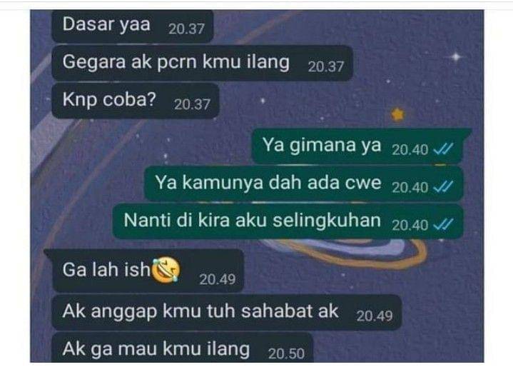 curhatan 'cuma dianggap temen' (instagram.com/ngakakbingitz)