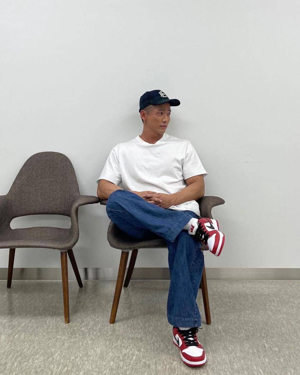 ootd sneakers Nam Goong Min (instagram.com/min_namkoong)