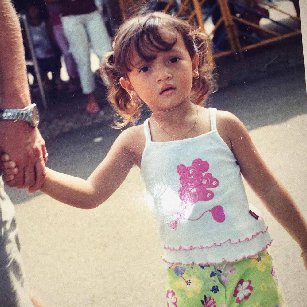 potret masa kecil Megan Domani (instagram.com/megandomani1410)