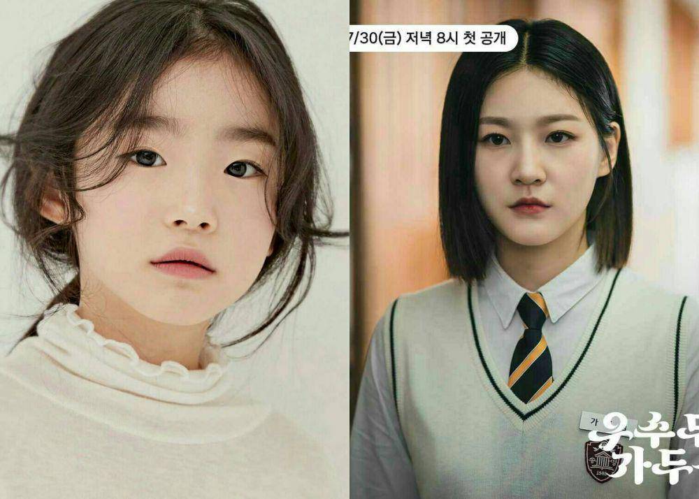 Cho Si Yeon (instagram.com/lucy_siyeon) | Kim Sae Ron (instagram.com/kakaotv.official)
