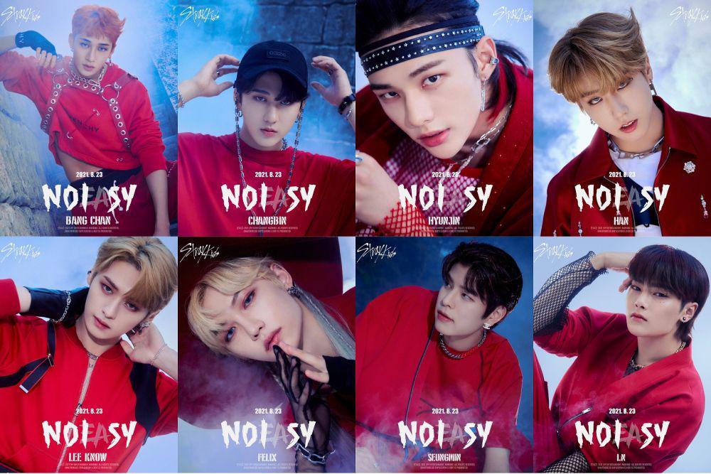Swag Abis, 10 Potret Member Stray Kids di Teaser Album NOEASY