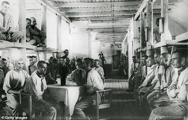 Kamp penjara Soviet:Kovacheva dipenjarakan di gulag Vorkuta, sebuah kamp yang didirikan oleh Stalin dan menampung puluhan ribu narapidana. (dailymail.co.uk)