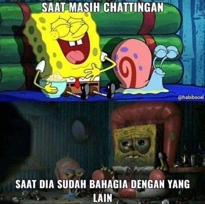meme Spongebob (twitter.com/txtdaribaddut)