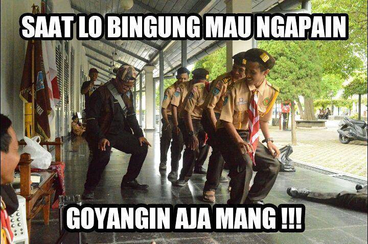 meme anak Pramuka (instagram.com/pramukastembayo)