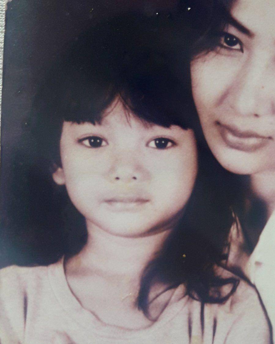 potret masa kecil Glenca Chysara (instagram.com/glencachysaraofficial)