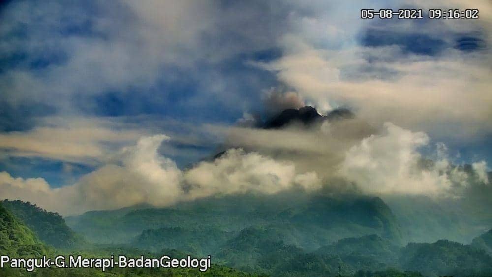 Awan panas guguran Gunung Merapi. (Dok. BPPTKG)