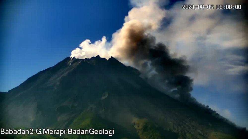 Awan panas guguran Gunung Merapi. (Dok. BPPTKG)
