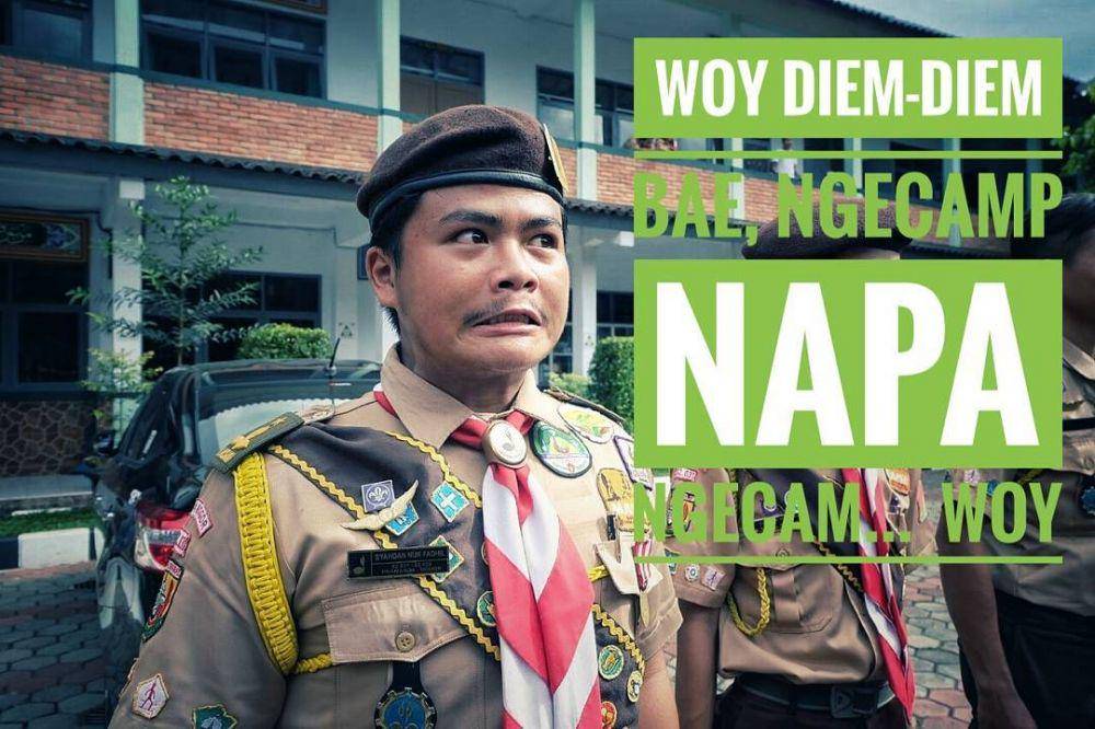 meme anak Pramuka (instagram.com/hilmanocid)